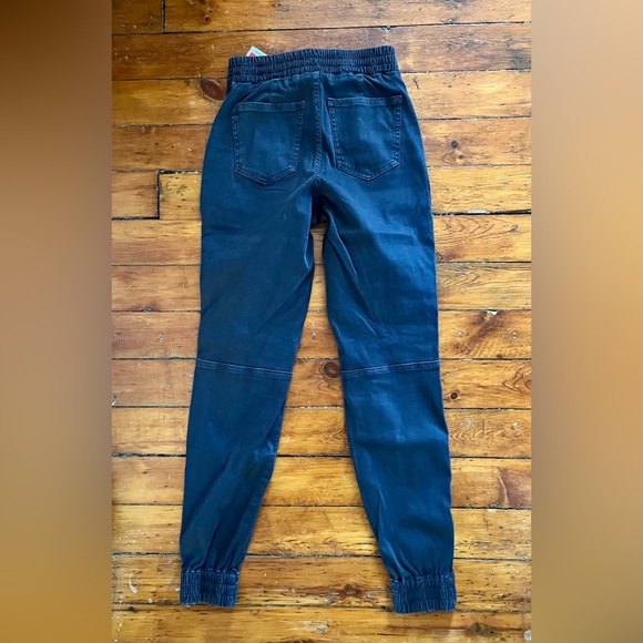 Spanx twill joggers, washed black - Picture 4 of 5